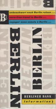 Berliner Bank Information. [Prospekt].