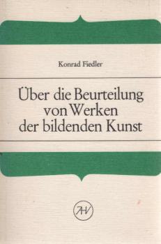 Über die Beurteilung von Werken der bildenden Kunst.