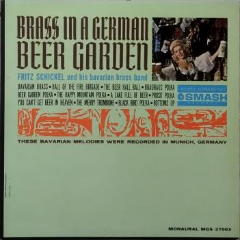 Brass In A German Beer Garden [Vinyl, LP, Album, Mono]