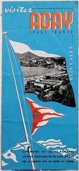 Visitez Agay (Var) France. Cote D´Azur. Commune de Saint-Raphael. La Plus Jolie Baie de la Cote D´ Azur sur la Corniche D´Or au Centre de L`Esterel.