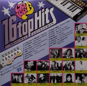 16 Top Hits - Aus Den Hitparaden November / Dezember '86 [Vinyl, LP, Compilation]