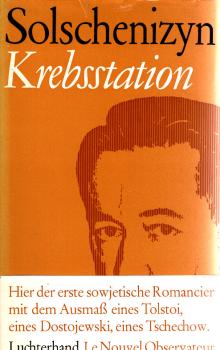 SolÅ¾enicyn, Aleksandr IsaeviÄ: Krebsstation; Teil: Buch 2.
