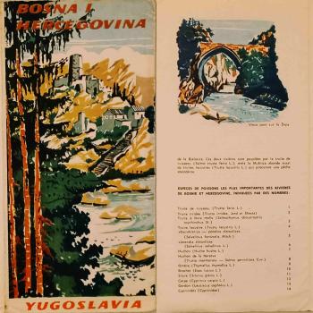 Prospekt - Bosna i Hercegovina .Yugoslavia.