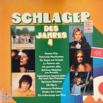 Schlager Des Jahres 4 [Vinyl, LP, Compilation]