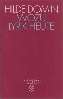 Wozu Lyrik heute : Dichtung und Leser in der gesteuerten Gesellschaft.