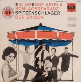 Die Große Ariola Schlagerparade 3. Folge (24 Spitzenschlager Der Saison) [Vinyl, LP, 10", Compilation]