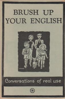 Brush up your English.