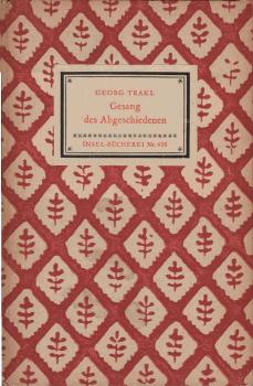 Gesang des Abgeschiedenen : Gedichte.