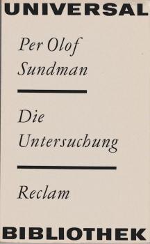 Die Untersuchung : Roman.