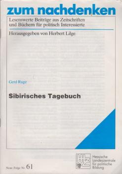 Zum nachdenken. Lesenswerte Beiträge aus Zeitschriften und Büchern für politisch Interessierte; Neue Folge Nr.61.