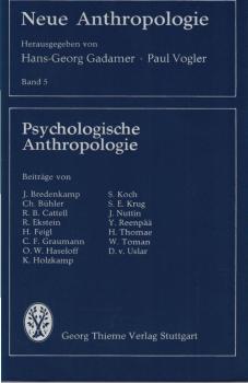 Psychologische Anthropologie.