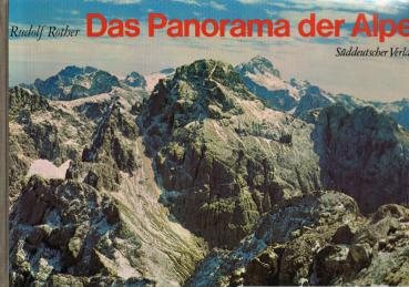 Das Panorama der Alpen.