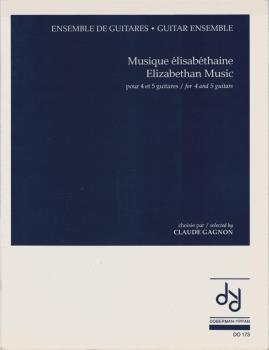 Musique elisabethaine : pour 4 et 5 guitares/ DO 173