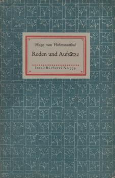 Reden und Aufsätze.