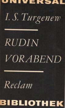 Rudin; Vorabend. [Aus d. Russ.].