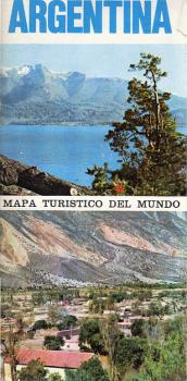 Argentina. Mapa Turistico del Mundo. [Faltprospekt]