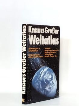 Knaurs grosser Weltatlas : Reg. mit über 200000 Namen ; Sonderteile Sonnensystem, Weltraumfahrt, Mond- u. Sternkt., Rohstoffe, Energie, Klima, Weltbevölkerung