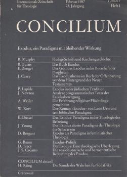 Concilium Internationale Zeitschrift für Theologie. 23. Jahrgang, Heft 1. Februar 1987.