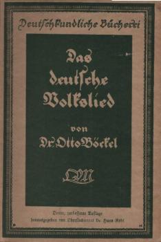 Das deutsche Volkslied.
