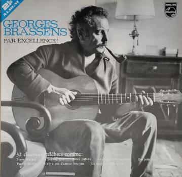 Georges Brassens Par Excellence! 32 Chansons Célèbres [2 x Vinyl, LP]