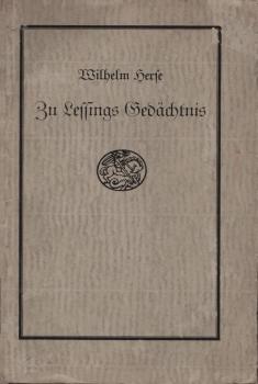 Zu Lessings Gedächtnis.