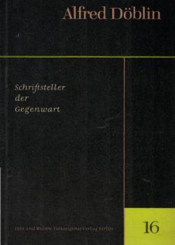 Alfred Döblin : Leben u. Werk.