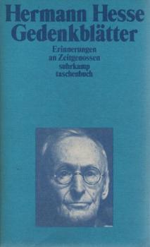 Gedenkblätter : [Erinnerungen an Zeitgenossen].