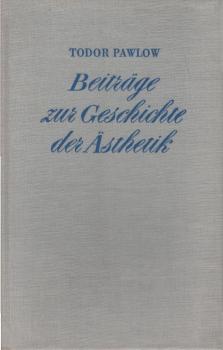 Beiträge zur Geschichte der Ästhetik.