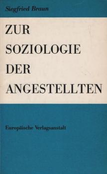 Zur Soziologie der Angestellten.