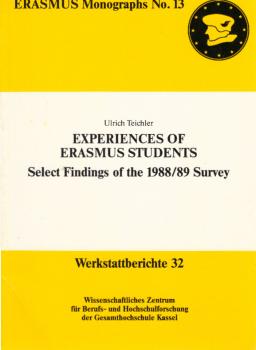 Experiences of ERASMUS students : select findings of the 1988.