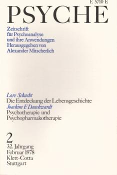 Psyche. Zeitschrift für Psychoanalyse und Ihre Anwendungen. 2. Heft, Februar 1978.