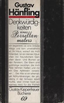 Denkwürdigkeiten eines Porzellanmalers.