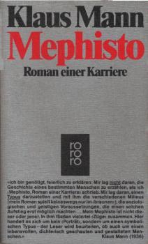 Mephisto : Roman e. Karriere.