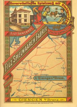 Filzspielwarenfabrik. Abteilung I. Filz-Spielwaaren-Fabrikation. Reprint des Originalkataloges von 1892.