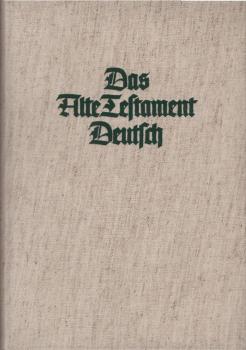 Das Alte Testament deutsch; Teil: Teilbd. 22., Der Prophet Hesekiel.