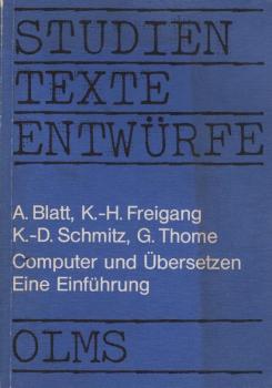 Computer und Übersetzen : e. Einführung