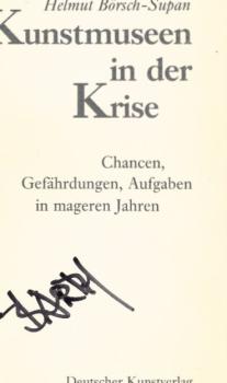 Kunstmuseen in der Krise : Chancen, Gefährdungen, Aufgaben in mageren Jahren.