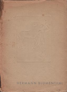 Der Bildhauer Hermann Blumenthal.