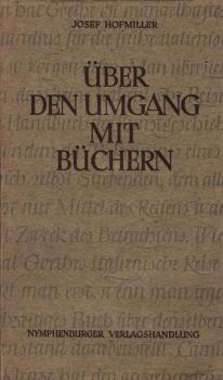 Über den Umgang mit Büchern.