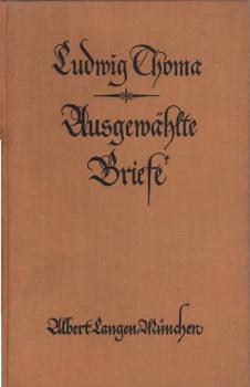 Ausgewählte Briefe.