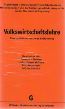 Volkswirtschaftslehre : eine problemorientierte Einführung.