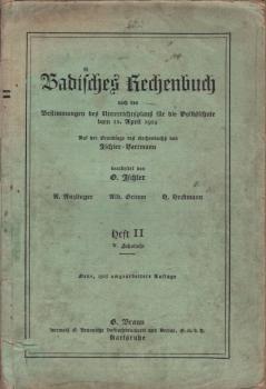 Badisches Rechenbuch. Heft 2: 5. Schuljahr