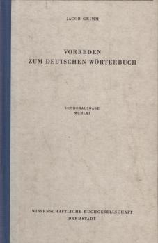 Vorreden zum Deutschen Wörterbuch