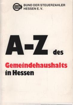 A - Z des Gemeindehaushalts.