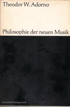 Philosophie der neuen Musik.