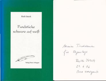 Fundstücke schwarz auf weiss.