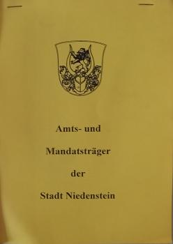 Amts- und Mandatsträger der Stadt Niedenstein. Legislaturperiode vom 01. April 1993 bis 31.März 1997.