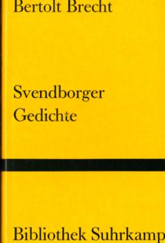 Brecht, Bertolt: Gedichte; Teil: 4., 1934 - 1941