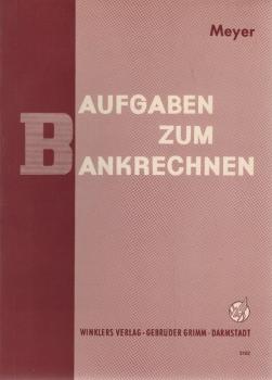 Aufgaben zum Bankrechnen