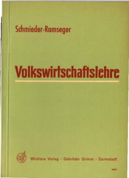 Volkswirtschaftslehre.